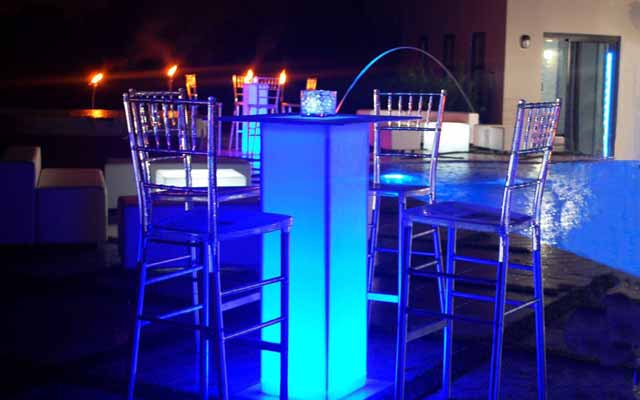 Bar Tables & Chairs Event Seating Rentals