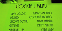 Cocktail Menu Imprints