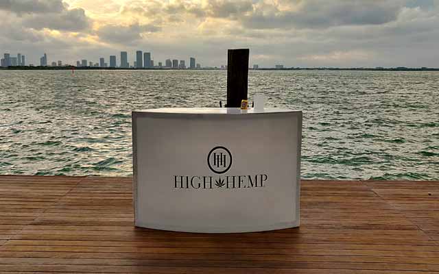 High Hemp Branded Bar Rental